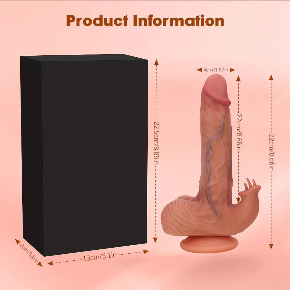 22cm Vibrating Realistic Dildo