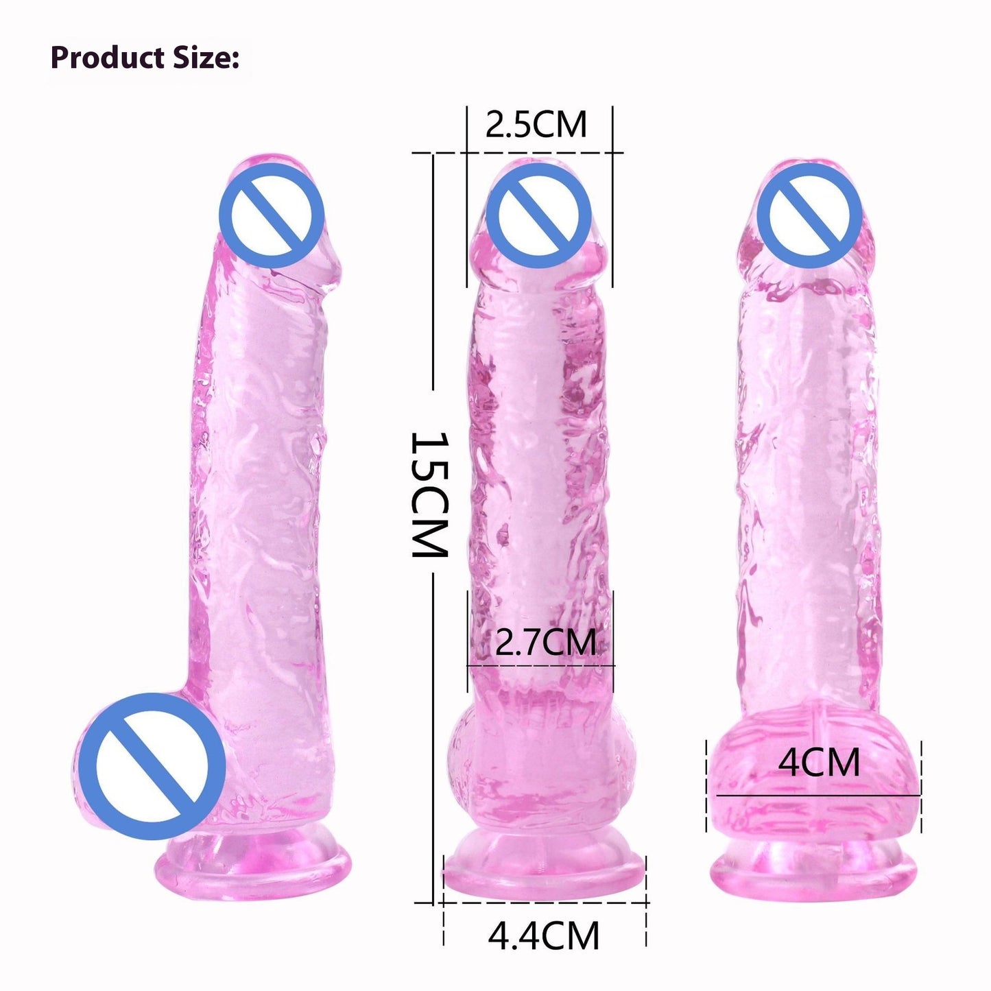 15cm Clear Dildo