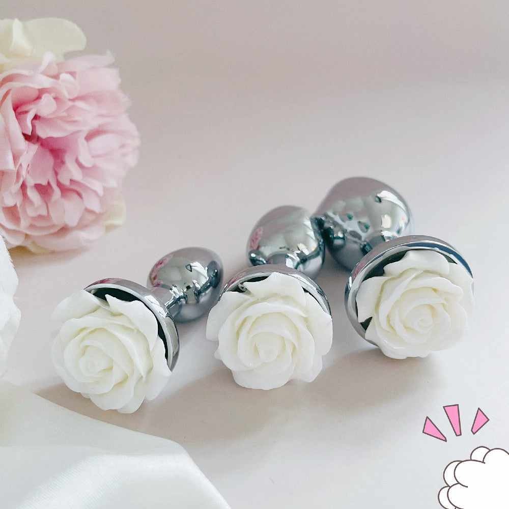 Rose Butt Plugs (set of 3)